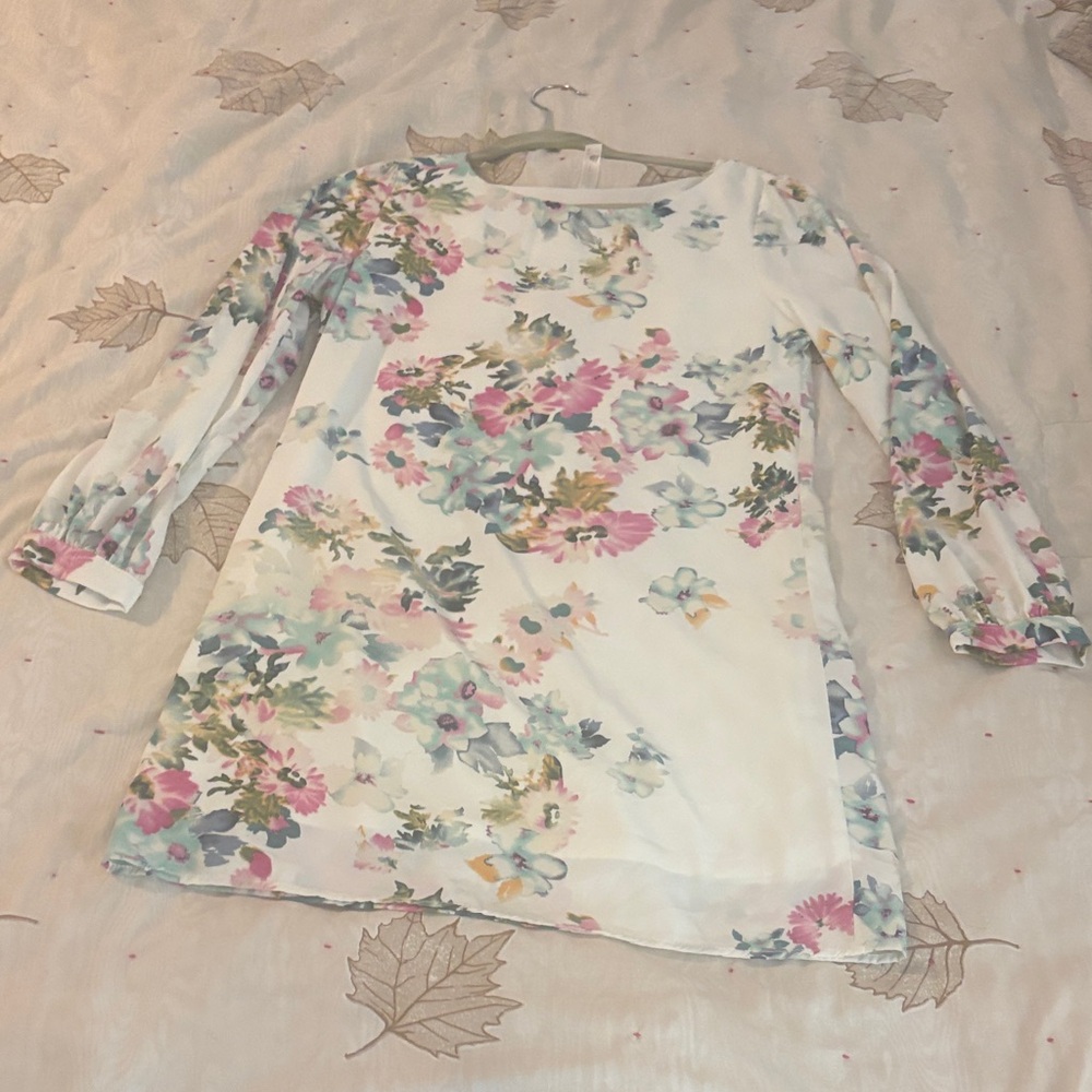 Pink Owl Multicolor Floral Dress